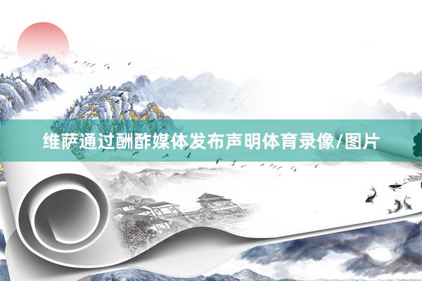 维萨通过酬酢媒体发布声明体育录像/图片