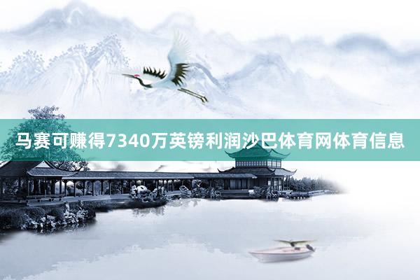 马赛可赚得7340万英镑利润沙巴体育网体育信息
