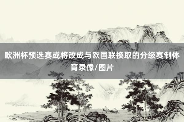 欧洲杯预选赛或将改成与欧国联换取的分级赛制体育录像/图片