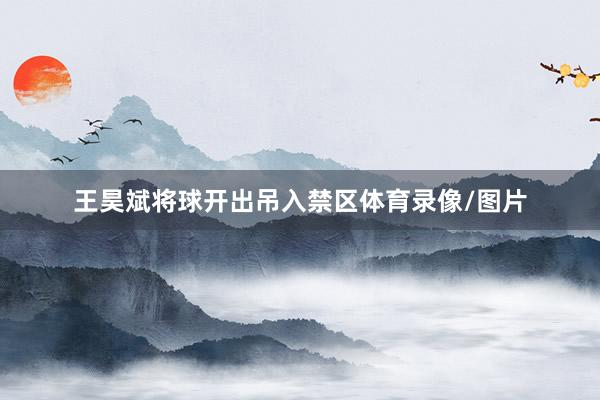 王昊斌将球开出吊入禁区体育录像/图片